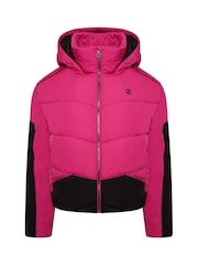 Pink Dare 2b x Next Eventual Hooded Puffer Jacket - Image 6 of 8