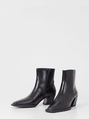 Vagabond Shoemakers Alina Western Black Boots - Image 2 of 3