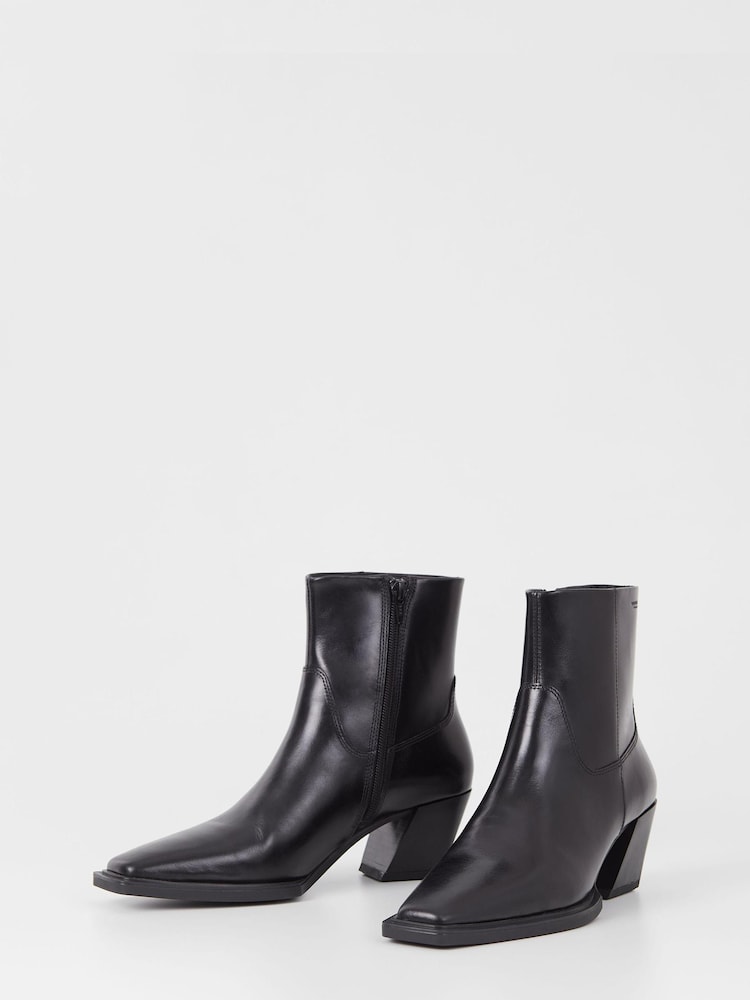 Vagabond Shoemakers Alina Western Black Boots - Image 2 of 3
