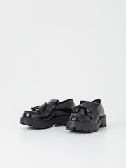 Vagabond Shoemakers Cosmo Fringe Tasssle Black Loafers - Image 2 of 3