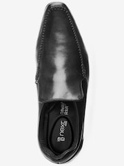 Schwarz - Lederslipper - Bild 3 von 4
