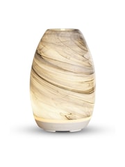 Made by Zen Jasper Patterned Glass Aroma Electric Diffuser with Breathing Light - Image 3 of 3