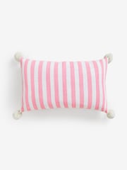 Lucy Tiffney Pink Tufted Floral Cushion - Image 4 of 6