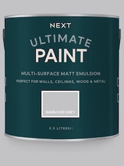 Warm Mid Grey Ultimate® Multi-Surface Peel & Stick Paint Sample - Image 1 of 5