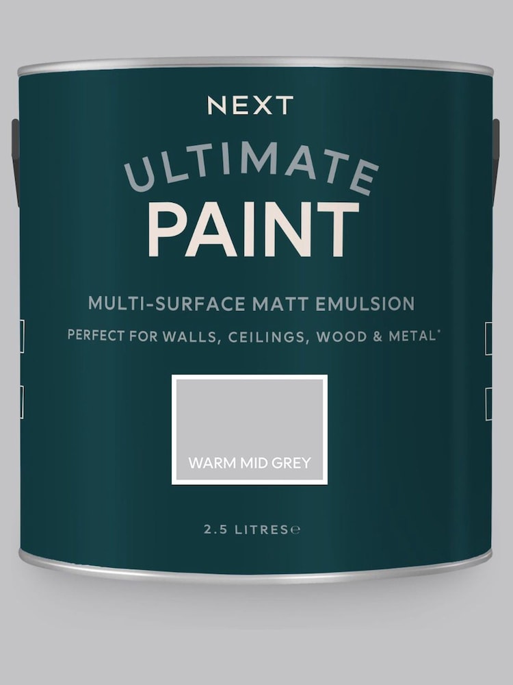 Warm Mid Grey Ultimate® Multi-Surface Peel & Stick Paint Sample - Image 1 of 5
