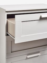 Grey Flynn 4 Drawer Chest of Drawers - Image 2 of 10
