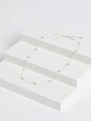 Silver Plated Sparkle Necklace - Image 1 of 2