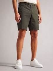 Ted Baker Green Ashfrd Chino Shorts - Image 1 of 5
