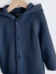 Marineblau/blau - Baby Strickjacke mit Bärendesign (0 Monate bis 2 Jahre) - Bild 3 von 4