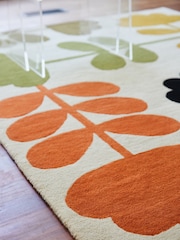 Orla Kiely Natural Cut Stem Rug - Image 3 of 4