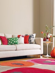 Sanderson Red Poppies Rug - Image 1 of 4
