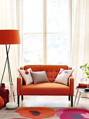 Sanderson Red Poppies Rug - Image 4 of 4