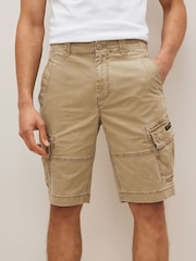 Бежевый - Шорты Superdry Vintage Logo Cargo Shorts - Изображение 4 из 11