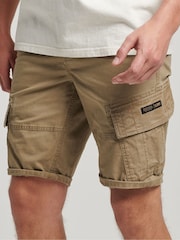 Superdry Natural Vintage Logo Cargo Shorts - Image 1 of 4