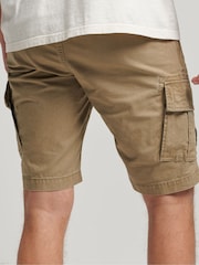 Superdry Natural Vintage Logo Cargo Shorts - Image 2 of 4