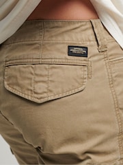 Superdry Natural Vintage Logo Cargo Shorts - Image 3 of 4