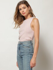 Line & Dot Light Grey Madrid Top - Image 3 of 4