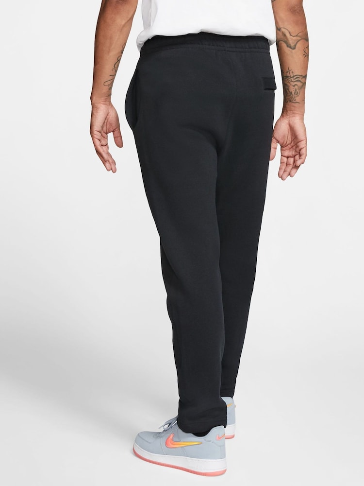Nike Black Club Joggers - Image 2 of 8 Nike Black Club Joggers - Image 2 of 8