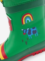 Green Cuff Wellies - Image 5 of 6