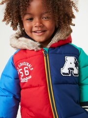 Navy Blue Colourblock Next Snowsuit (3mths-10yrs) - Image 3 of 5