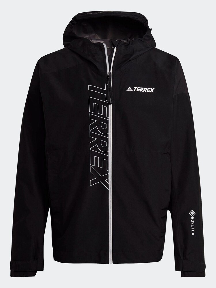 adidas Black Terrex GORE-TEX Paclite Rain Jacket - Image 7 of 7