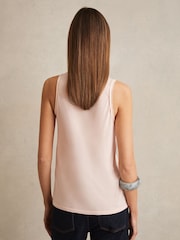 Reiss Nude Riley Silk Front Vest - Image 5 of 6