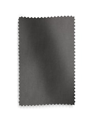 Grey Charcoal Dark Cotton Blackout/Thermal Pencil Pleat Curtains - Image 4 of 6