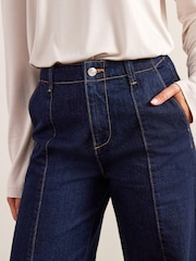 Rinse Blue Tailored Wide Leg Jeans - Image 3 of 4