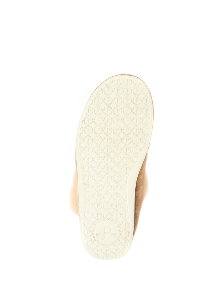 Pavers Beige Pavers Black Wide Fit Slipper Boots - Image 4 of 5