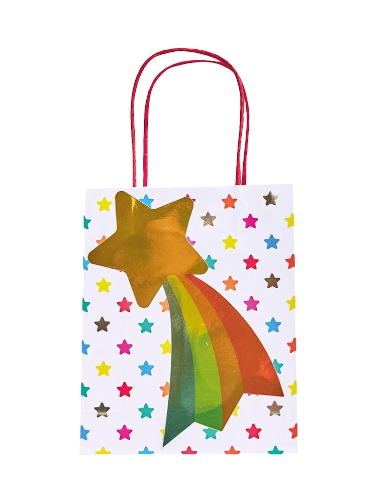 Party Pieces Natural Pack of 12 Shooting Star Party Treat Bags - Image 2 of 2
