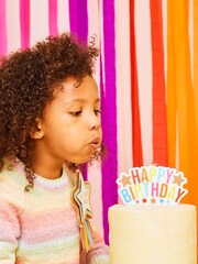 Party Pieces Natural Pack of 2 Shooting Star Candles - Image 1 of 2