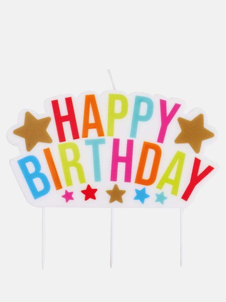 Party Pieces Natural Pack of 2 Shooting Star Candles - Image 2 of 2