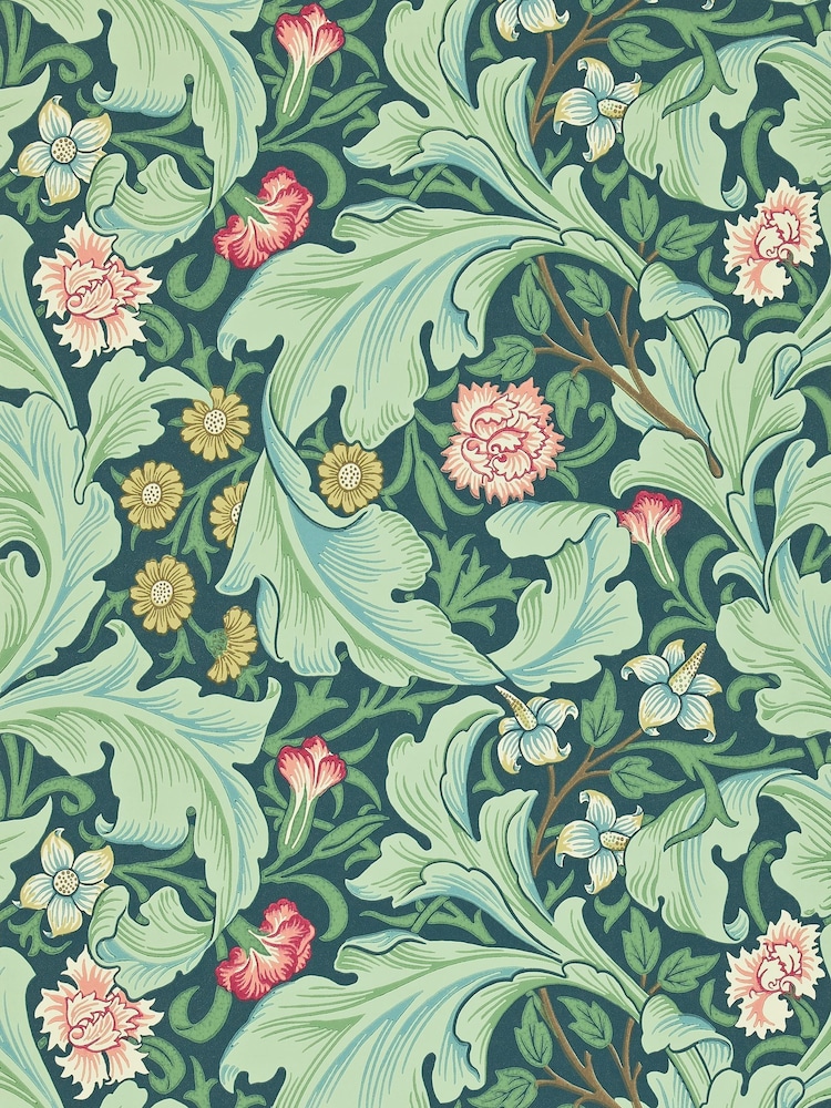 Morris & Co. Green Leicester 10.05M Wallpaper - Image 2 of 2