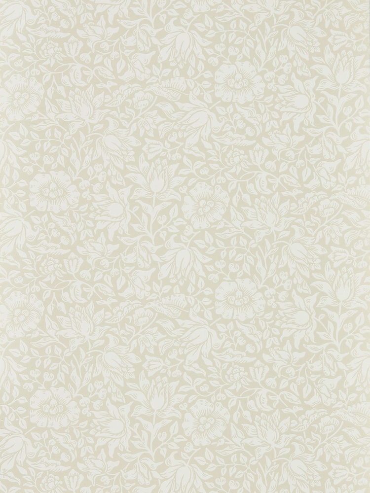 Morris & Co. Cream Mallow 10.05M Wallpaper - Image 1 of 1
