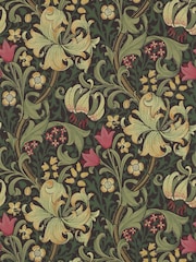 Morris & Co. Green Golden Lily 10.05M Wallpaper - Image 1 of 1