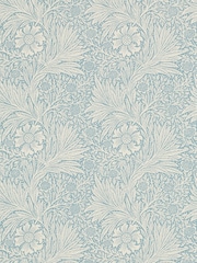 Morris & Co. Blue Marigold 10.05M Wallpaper - Image 2 of 2