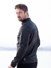 Lakeland Leather Black Hamish Leather Jacket - Image 4 of 8