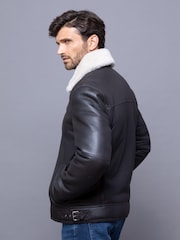 Lakeland Leather Brown Spitfire Sheepskin Aviator Jacket - Image 2 of 6
