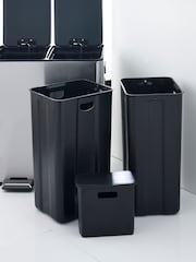 Chrome 40L 3 compartment Recycling Soft Close Pedal Bin - Image 4 of 8