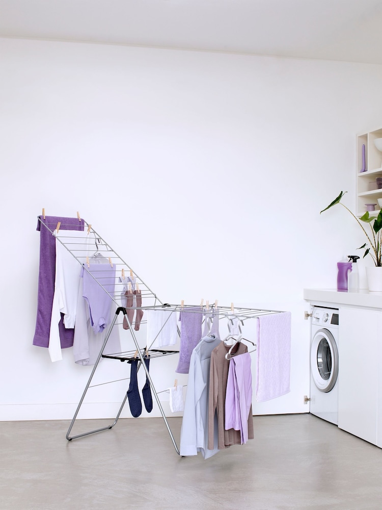 Brabantia Metallic Grey HangOn Drying Rack 15m - Image 1 of 1
