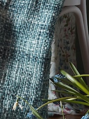 Laura Ashley Seaspray Blue Brydie Throw - Image 2 of 3