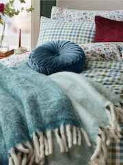 Laura Ashley Seaspray Blue Bronwen Throw - Image 3 of 4