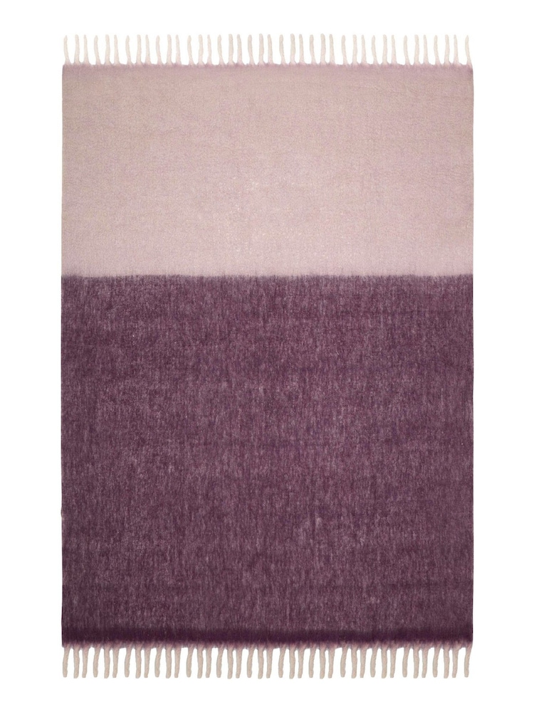 Laura Ashley Blackberry Purple Bronwen Throw - Image 3 of 3