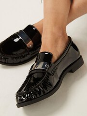 Black Forever Comfort® Hardware Trim Loafers - Image 2 of 7