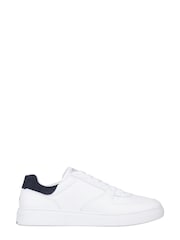 Tommy Hilfiger White Modern Cupsole Trainers - Image 1 of 3