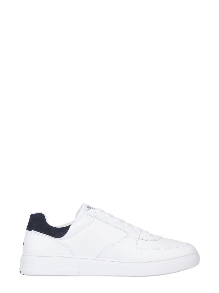 Tommy Hilfiger White Modern Cupsole Trainers - Image 1 of 3