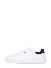 Tommy Hilfiger White Modern Cupsole Trainers - Image 2 of 3