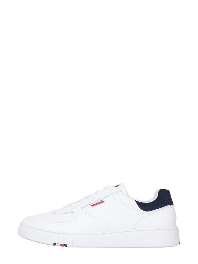 Tommy Hilfiger White Modern Cupsole Trainers - Image 2 of 3