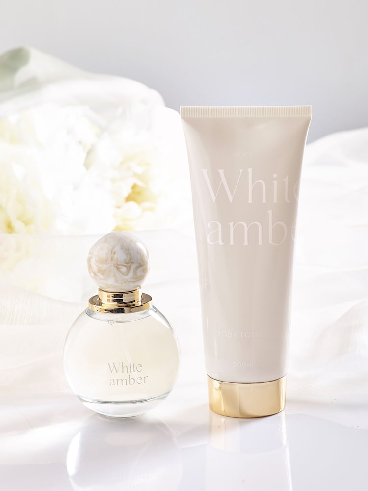 Amber 100ml Perfume and 200ml Body Lotion Gift Set - Image 1 of 3
