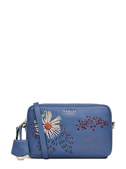 Radley London Blue Manor Grove Floral Cross-Body Bag - Image 1 of 4